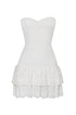 PQ Swim White Sands Marie Ruffle Dress